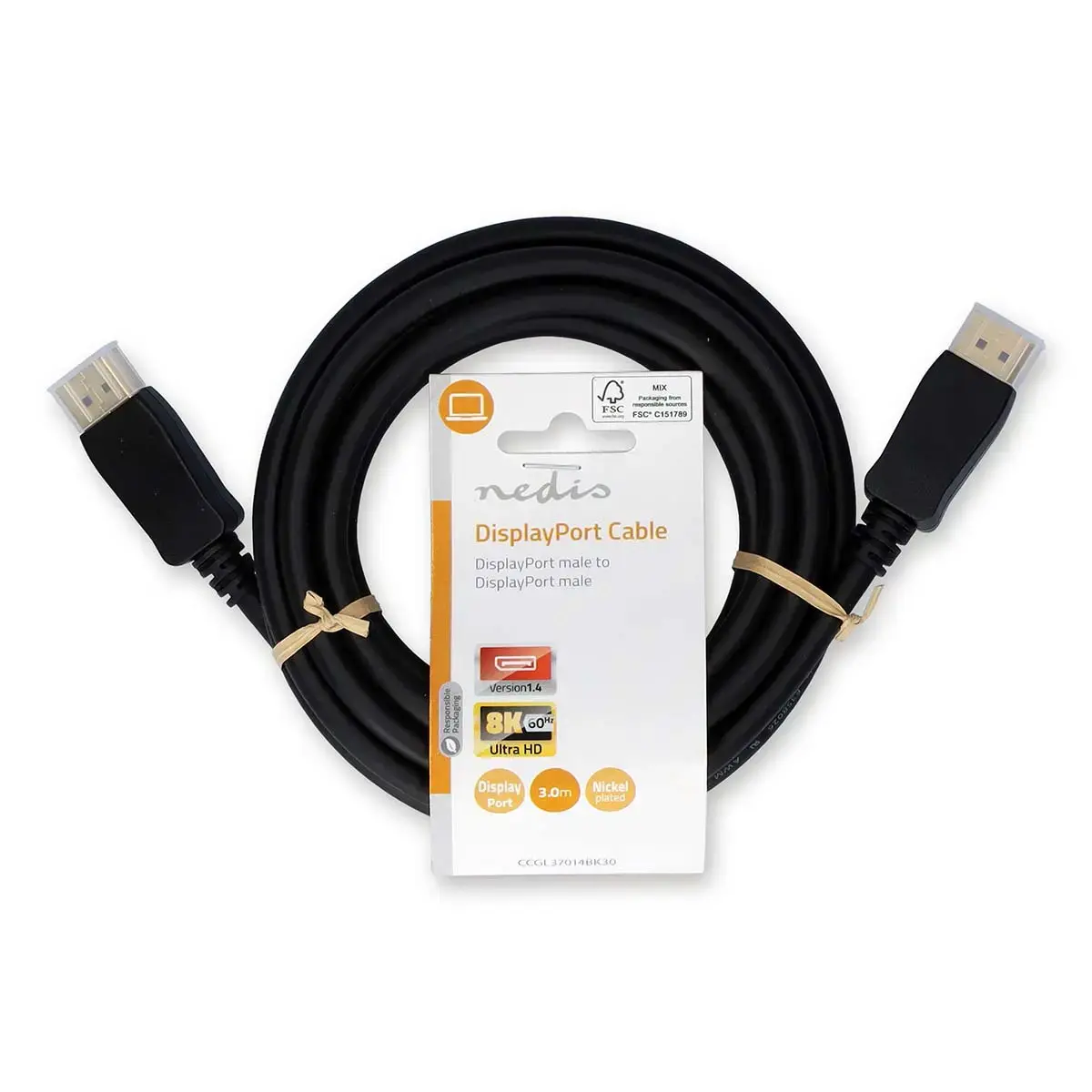 Nedis CCGL37014BK30 DisplayPort cable CCGL37014BK30 Photo 3
