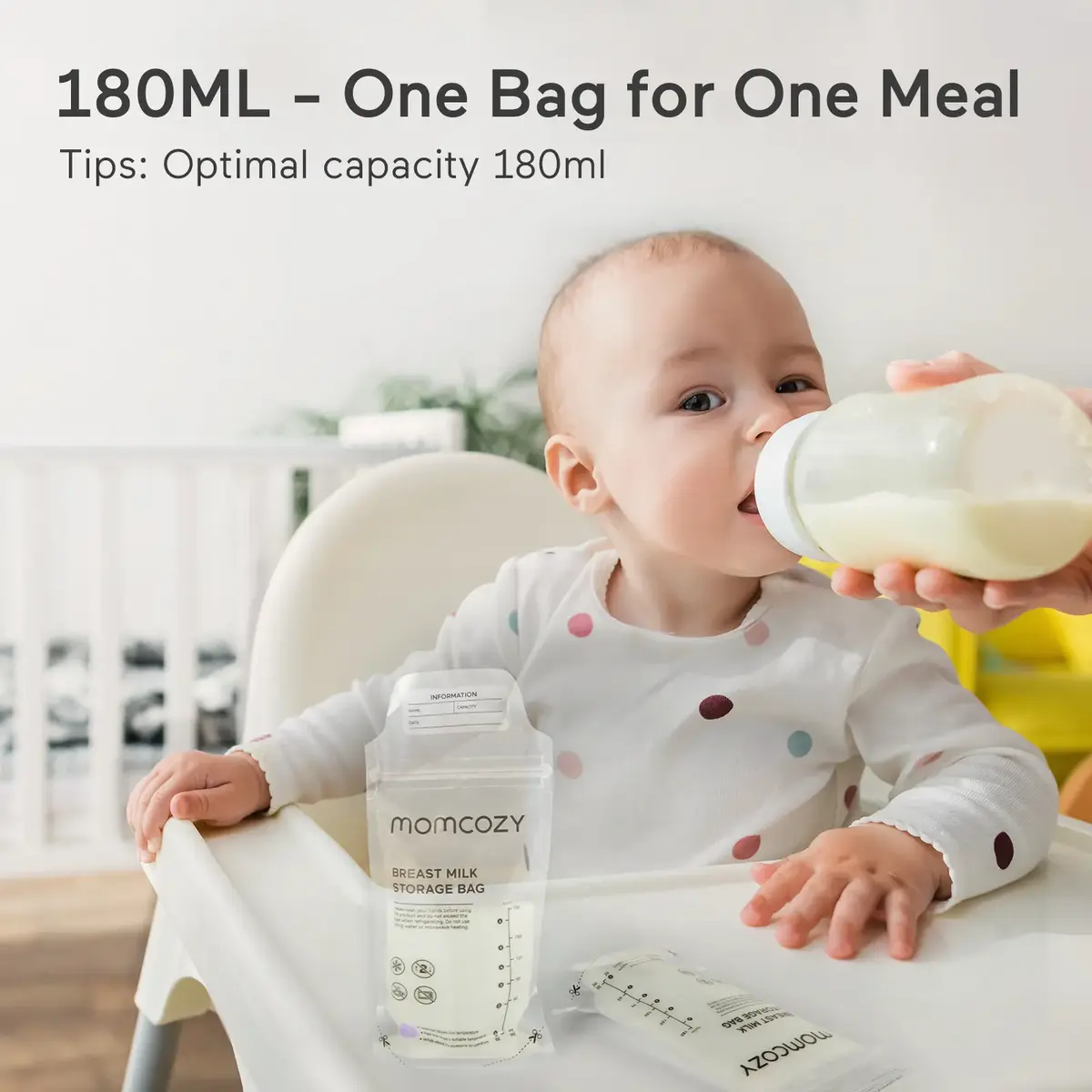 Пакеты для хранения молока Momcozy MS002 - 50 шт Photo 4
