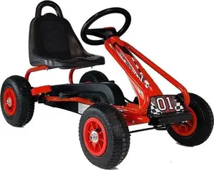 LEANToys G201 Pedal Go-Kart Red
