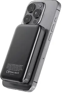 Powerbank ExtraLink Extralink MagSafe 10000mAh Grafitowy | Powerbank | Power bank, 38.5Wh PD20W+15W USB-C USB-A
