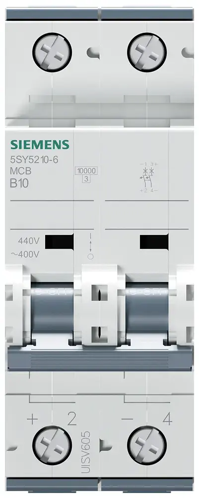 Siemens 5SY5210-6 Miniature Circuit Breaker Photo 2