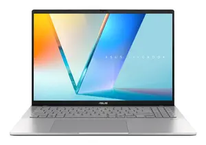 ASUS Vivobook S16 S3607AA-SH025W Laptop, 16" WUXGA, Intel Core Ultra 5 325, 16GB DDR5, 512GB SSD, Windows 11 Home, Silver