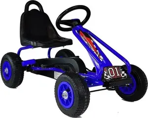 LEANToys G201 Pedal Go-Kart Blue