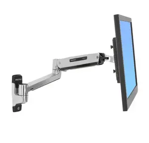 Ergotron LX Sit-Stand Wall Mount LCD Arm 106,7 cm (42") Стена Нержавеющая сталь