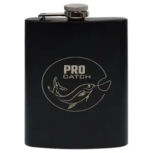 Pro Catch 225ml Stainless Steel Pocket Flask