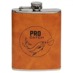 Pro Catch 200ml Stainless Steel Pocket Flask