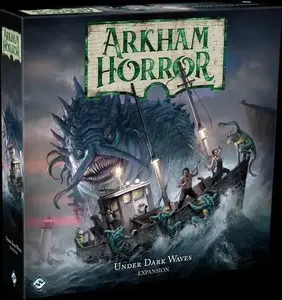 Fantasy Flight Games Arkham Horror Third Edition Under Dark Waves papildinājums