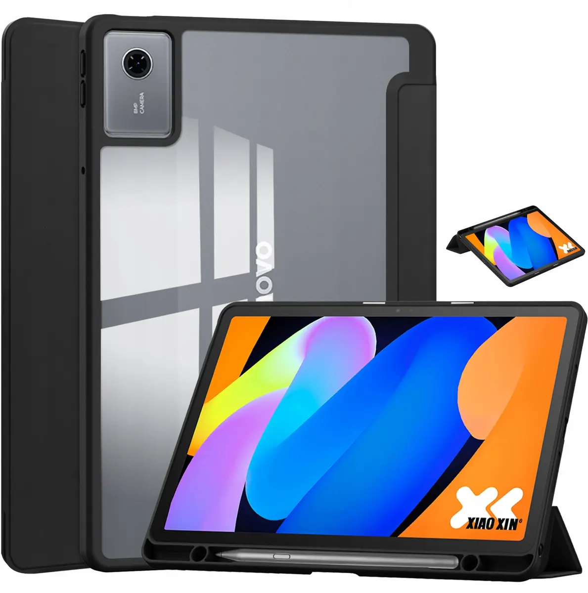 Strado-Tech CrystalClear planšetdatora futrālis Lenovo Idea
