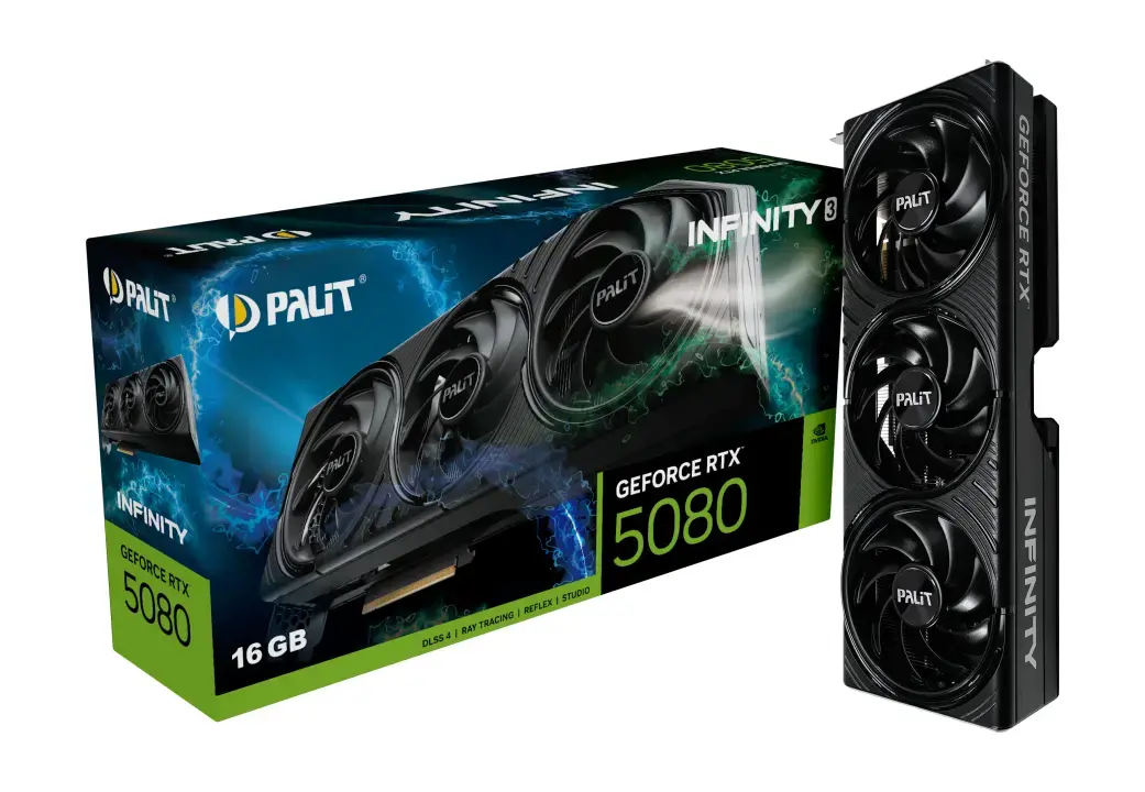 Palit RTX 5080 INFINITY 3 16GB GDDR7 Graphics Card Photo 10