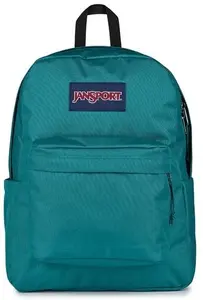 JanSport Superbreak Plus mugursoma, zaļa