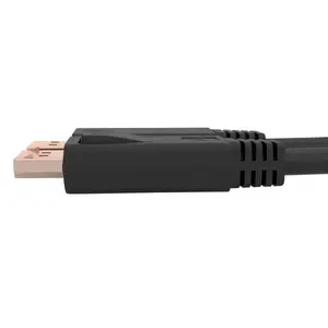C2G 6ft (1.8m) TAA-Compliant DisplayPortTM Cable with Latches-8K 60Hz