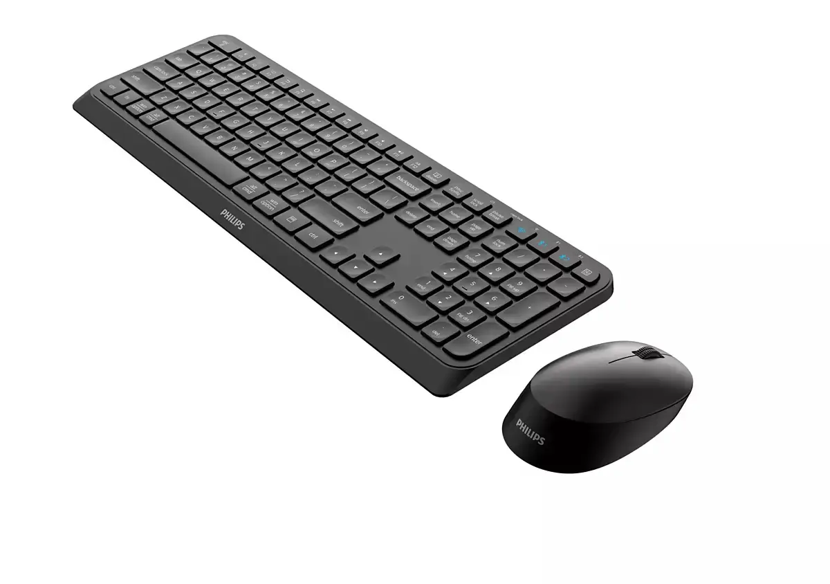 Philips 4000 series SPT6407B/19 tastatūras un peles komplekts Photo 2