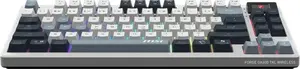 MSI Forge GK600 TKL Gaming Keyboard, RGB Backlit, French Layout, Black