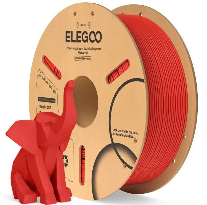 Elegoo PLA kvēldiegs 1.75mm 1kg