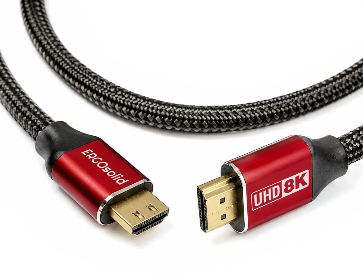 Ergosolid HDMI 2.1 kabelis 8K@60Hz