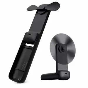 Salokāms rokas ventilators EasyAcc Aecooly Pocket 01, melns