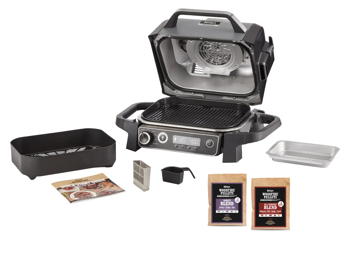 Электрический гриль SharkNinja Ninja Woodfire OG701EU Photo 5