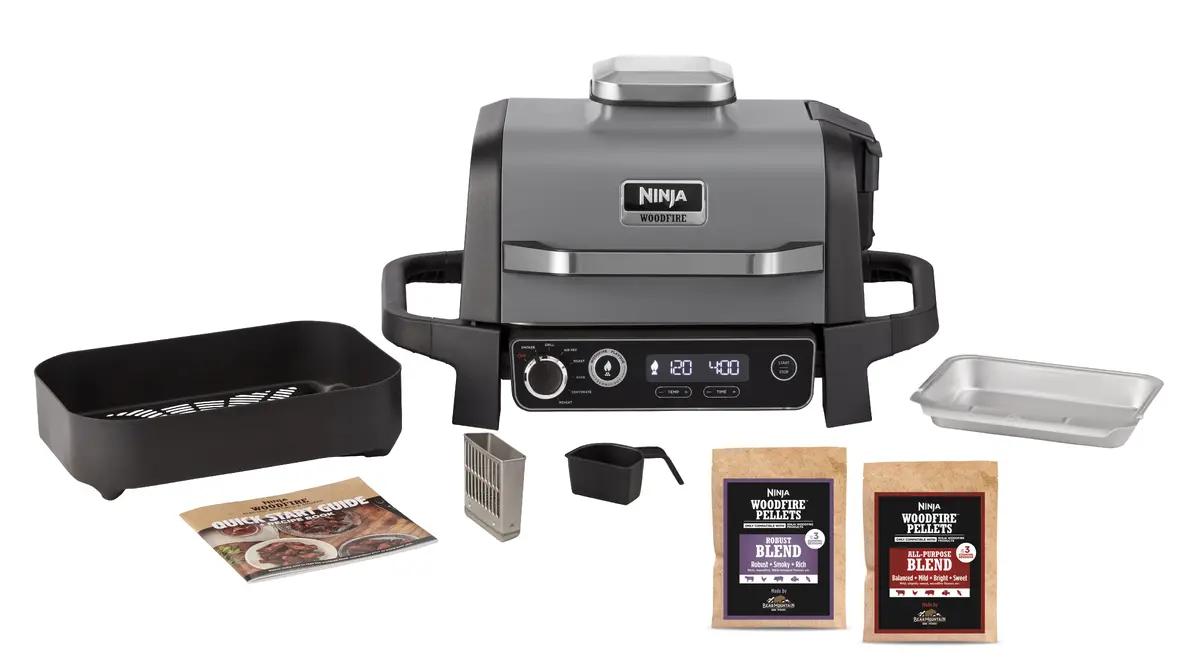 Электрический гриль SharkNinja Ninja Woodfire OG701EU Photo 6