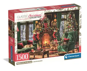 Clementoni Have a Cozy Christmas Jigsaw Puzzle 1500 Pieces