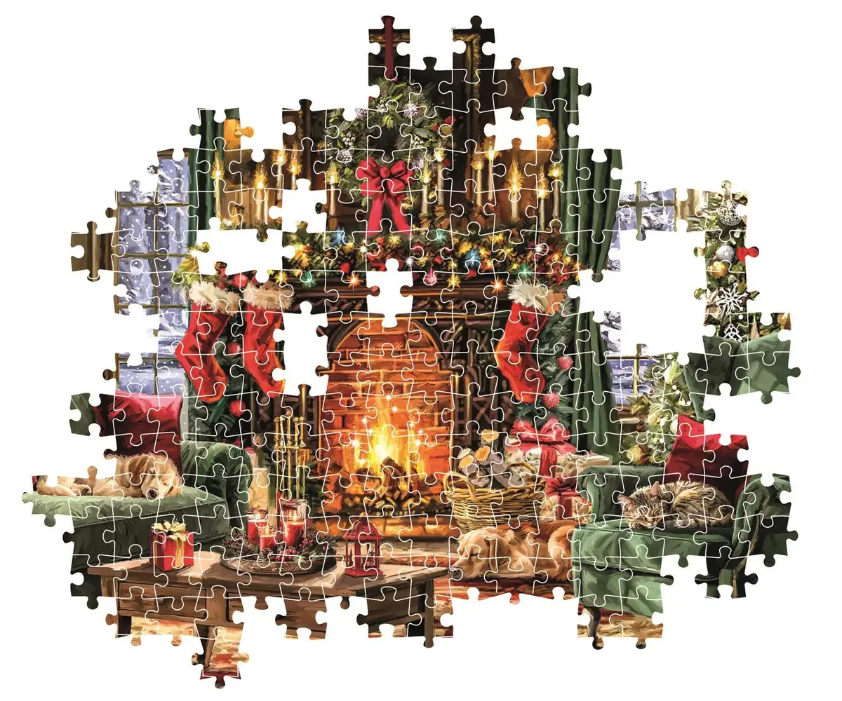 Clementoni Have a Cozy Christmas 1500 Piece Puzzle Photo 3