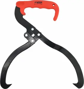 AWTools AW33207BL Black Line Timber Tongs 300mm