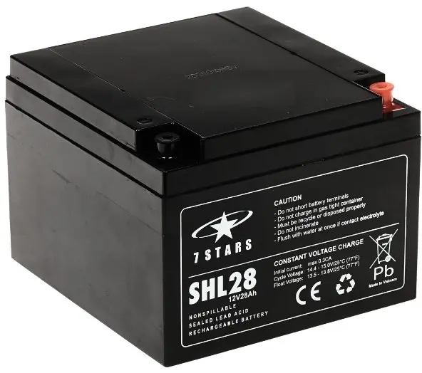 Comex 12V 28Ah svina-skābes akumulators, 12V/28AH-7STARS