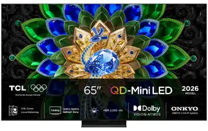 TCL A400 65A400U TV 165.1 cm (65") 4K Ultra HD Smart TV Wi-Fi Black 2500 cd/m²