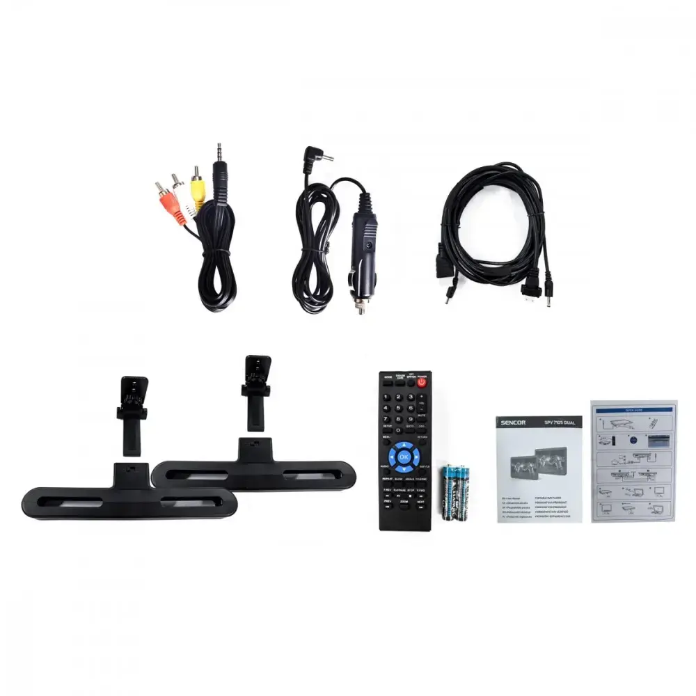 Портативный DVD-плеер Sencor SPV 7105 DUAL с двумя экранами Photo 5
