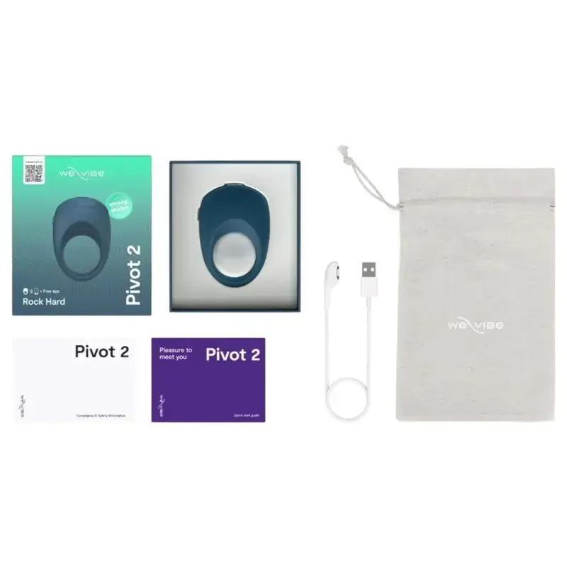 WE-VIBE Pivot 2 Vibrating Penis Ring | Smart Couples Toy Photo 5
