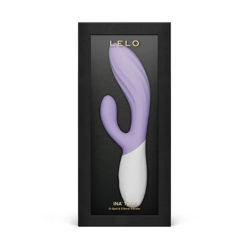 Двойной вибратор LELO INA TWIST — лавандовый Photo 4