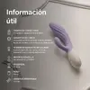 Двойной вибратор LELO INA TWIST — лавандовый Photo 9