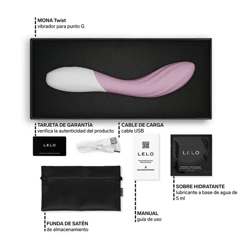 Вибратор LELO Mona Twist для точки G с управлением через приложение Photo 5