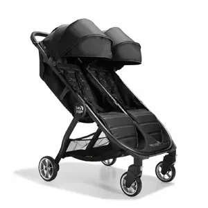 Baby Jogger City Tour 2 Double Tandem Stroller, 2 Seats, Black