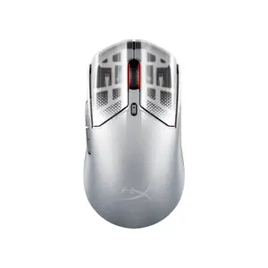 HyperX Pulsefire Haste 2 S Silver Wireless Gaming Mouse, Ambidextrous, RF Wireless, Bluetooth, USB Type-C, 3200 DPI, 6 Buttons