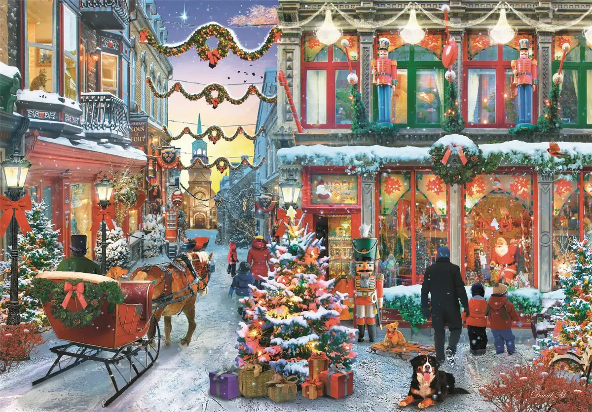 Пазл Clementoni Joy Of Christmas Compact 500 деталей Photo 2