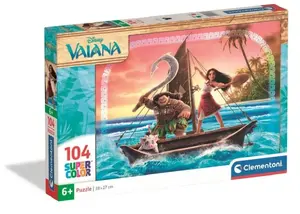 Clementoni Super Color puzle 104 gabaliņi Disney Vaiana 2