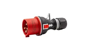 Прямая переносная вилка Elektromet WPP 16/4 Premium Black