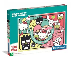 Пазл Clementoni Hello Kitty Super, 104 элемента
