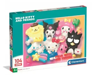 Пазл Clementoni SuperColor 104 детали Hello Kitty