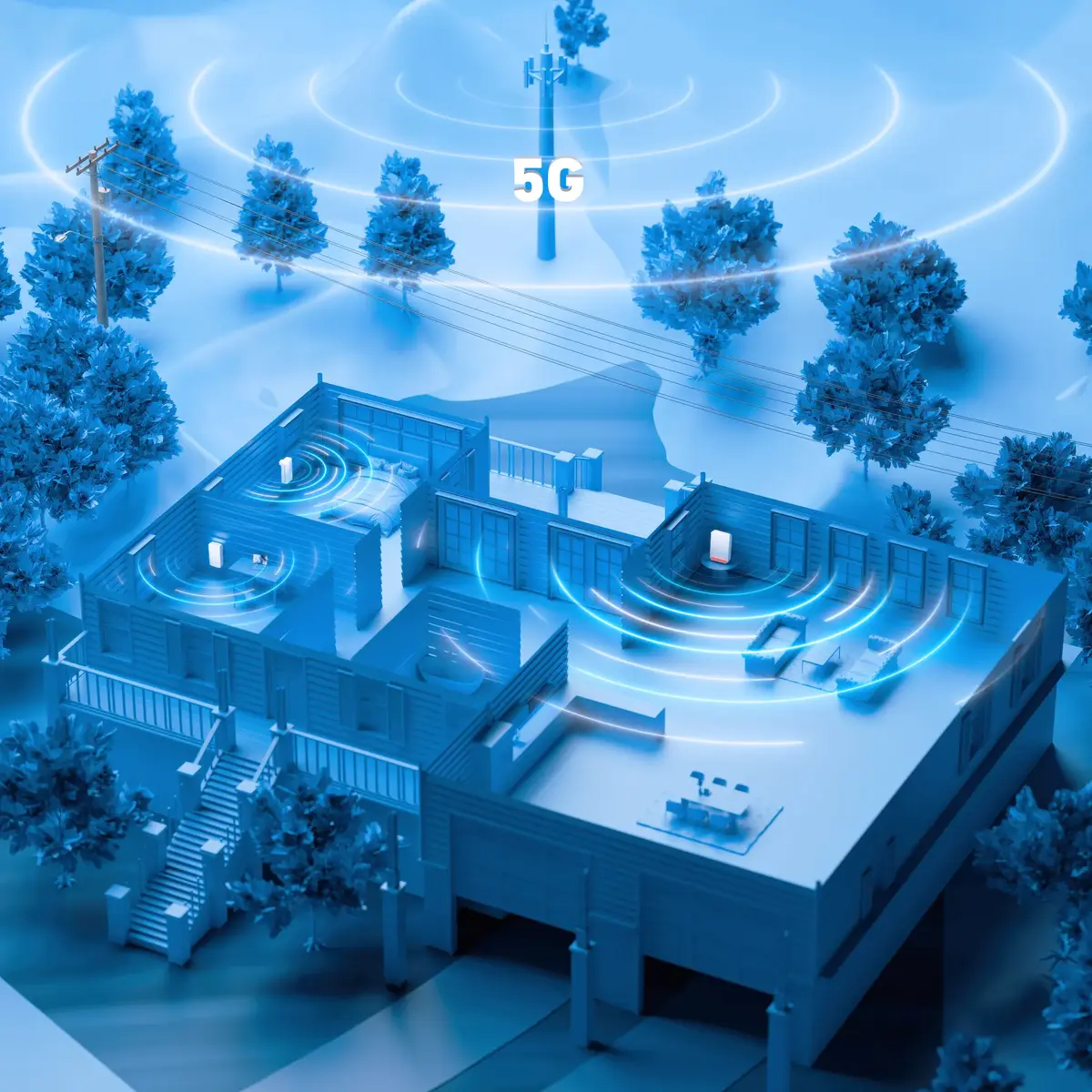 FRITZ!Box 6860 5G Cellular Network Router Photo 2