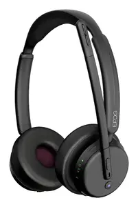EPOS IMPACT 500 MS UC ANC Headset, Wired and Wireless, Bluetooth, USB Type-C, Black