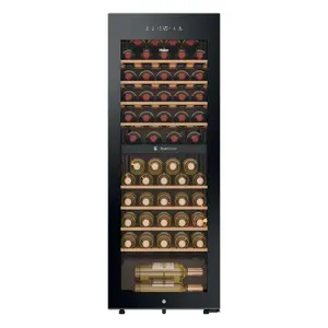 Haier Wine Bank 50 Serie 5 HWS56GDG Kompresora vīna dzesētājs Brīvi novietots Melns 31 pudele (-es)