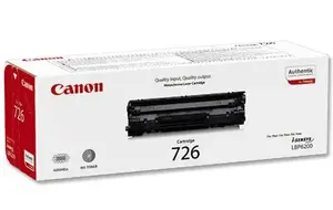 Canon CRG-726 тонерный картридж 1 шт Подлинный Черный