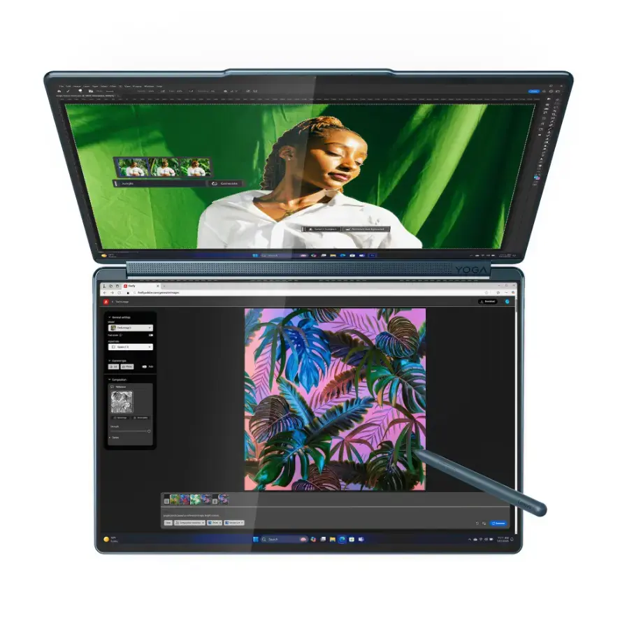 Ноутбук Lenovo Yoga Book 9 14IAH10 с двумя экранами Photo 8