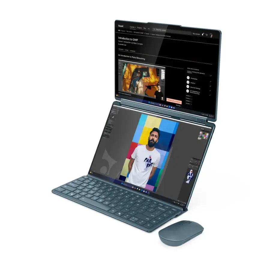 Ноутбук Lenovo Yoga Book 9 14IAH10 с двумя экранами Photo 10