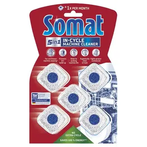 Таблетки для очистки посудомоечных машин Somat Machine Cleaner, 5 штук
