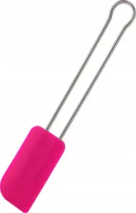 Roesle Silicone Spatula for Dough, Wide, Pink