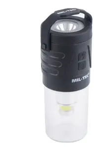 Mil-Tec Rechargeable Camping Lantern, Black