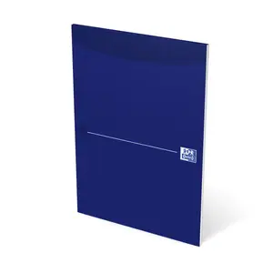 Oxford Office Essentials A4 Writing Notebook, Lined, 90 g/m², Blue