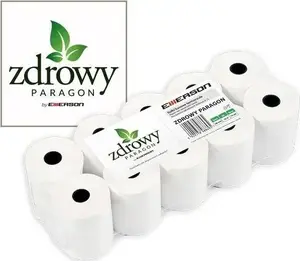 EMERSON Thermal Paper Roll 57mm x 45m, Phenol-Free, 10 Pieces